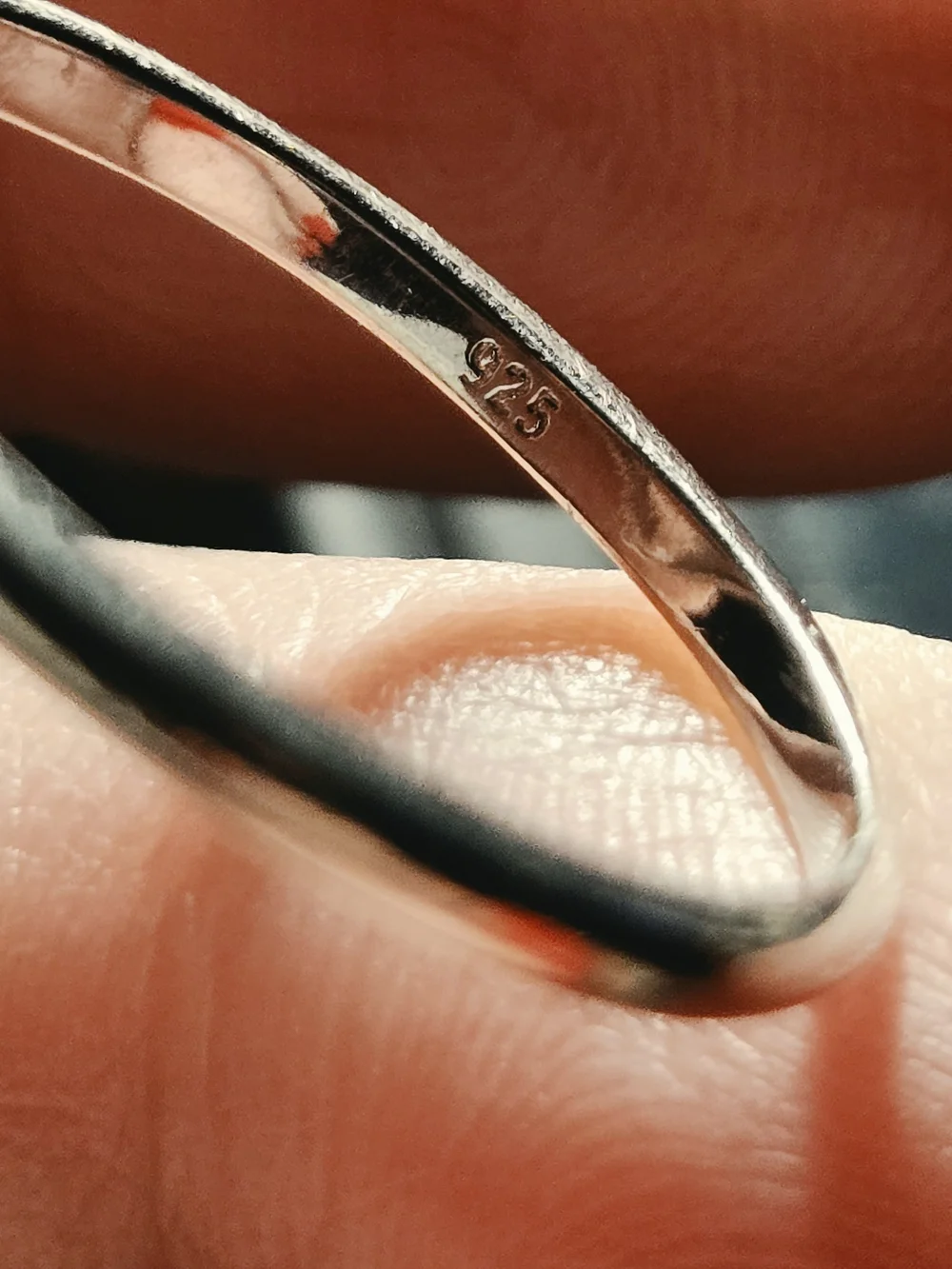 925 Sterling Silver this white